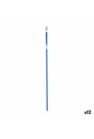 Šluotos rankena 2,3 x 130 x 2,3 cm Mėlyna Metalinis (12 vnt.)