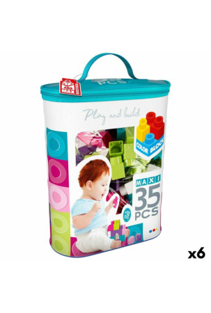 Statybos rinkinys Color Block Trendy Agapė ant stalo pastatomas meniu Atvirukas su paaiškinimais 35 Dalys (6 vnt.)