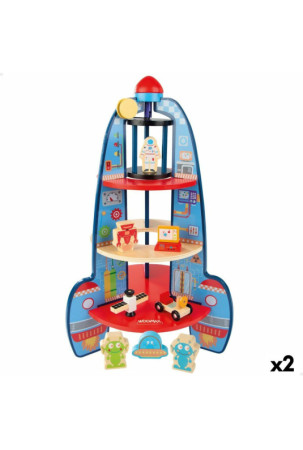 Playset Woomax 9 Dalys 2 vnt. 32,5 x 53,5 x 32,5 cm