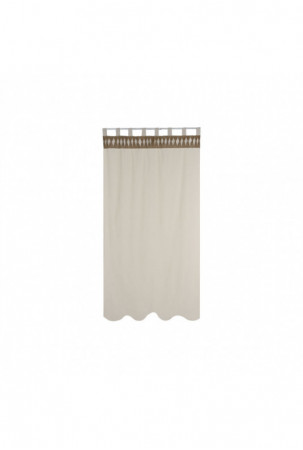 Užuolaidos Home ESPRIT Rusvai gelsva Natūralus 140 x 260 cm