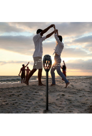 Belaidis garsiakalbis su liepsnos efekto LED lempa Spekkle InnovaGoods Belaidis garsiakalbis su liepsnos efekto LED lempa Spekkle InnovaGoods