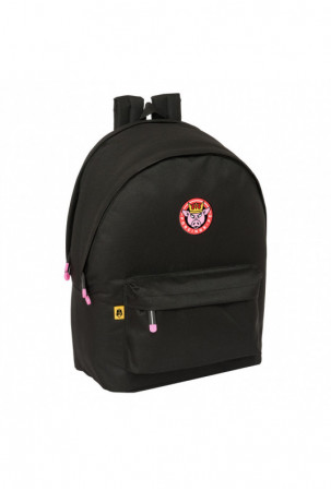 Nešiojamo kompiuterio ir planšetinio kompiuterio kuprinė su USB išvestimi Kings League +usb kings league Juoda 31 x 44 x 18 cm