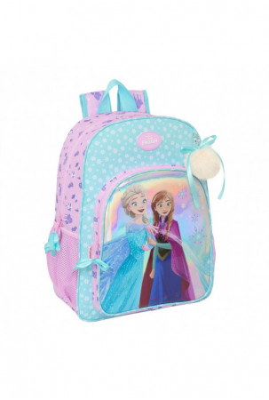 Mokyklinis krepšys Frozen Cool days Violetinė Dangaus mėlynumo 33 x 42 x 14 cm