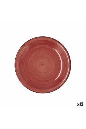 Desertinė lėkštė Quid Vita Keramikinis Raudona (19 cm) (12 vnt.)