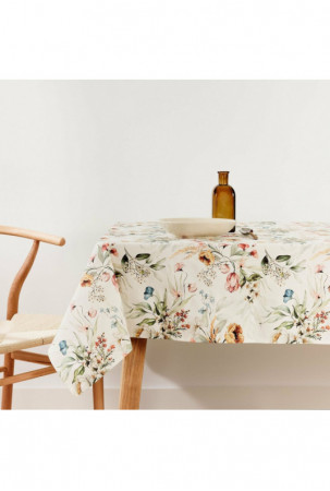 Staltiesė Belum 0120-351 Balta 100 x 155 cm Gėlės