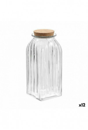 Stiklainis La Mediterránea Dryžuotas 1,95 L stiklas (12 vnt.)