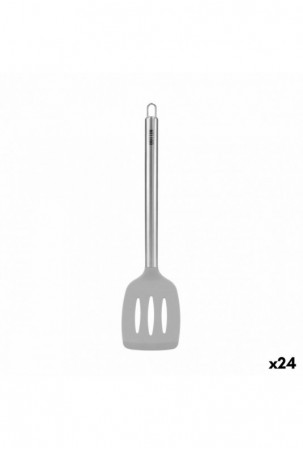 Šaukštas su skylėmis Quttin Silikoninis Plienas 35 x 8 cm (24 vnt.)