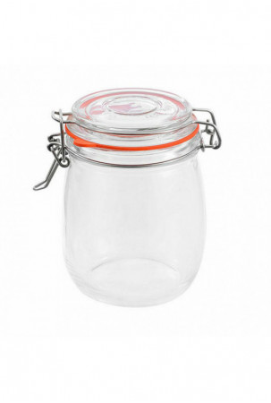 Stiklainis La Mediterránea Hermetiškas stiklas 750 ml (12 vnt.) Stiklainis La Mediterránea Hermetiškas stiklas 750 ml (12 vnt.)