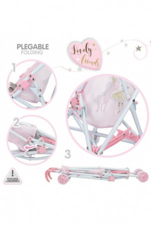 Lėlių kėdė Colorbaby Adventure 28 x 56 x 42 cm 12 vnt.