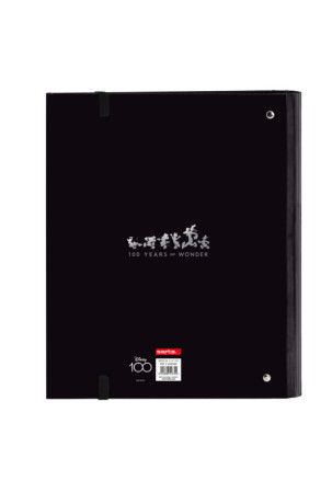 Žiedinis segtuvas Mickey Mouse Clubhouse Juoda (27 x 32 x 3.5 cm)