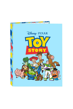 Žiedinis segtuvas Toy Story Ready to play Šviesiai mėlyna A4 (26.5 x 33 x 4 cm)
