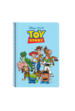 Užrašų knygelė Toy Story Ready to play Šviesiai mėlyna A4 80 Paklodės