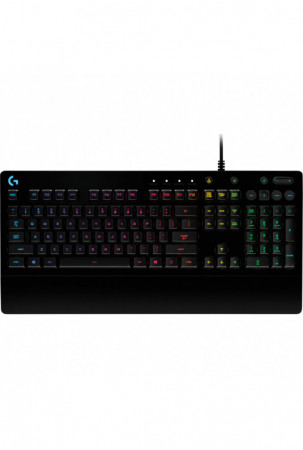 Žaidimų klaviatūra Logitech G213 Qwerty portugališkai Juoda