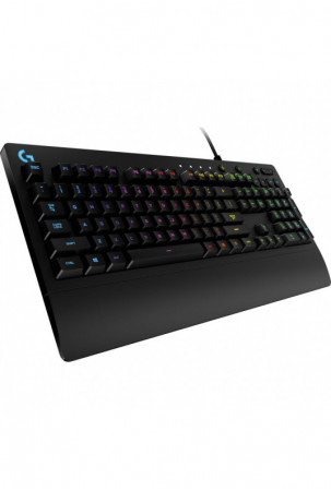 Žaidimų klaviatūra Logitech G213 Qwerty portugališkai Juoda Žaidimų klaviatūra Logitech G213 Qwerty portugališkai Juoda