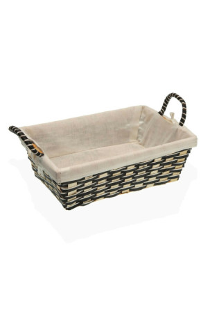 Duonos krepšelis Versa Balta Bambukas 19 x 9 x 27 cm