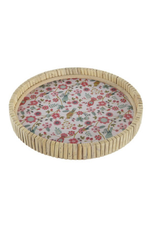 Užkandžių dėklas DKD Home Decor 26 x 26 x 14,5 cm Natūralus Metalinis Medžio MDF Shabby Chic Užkandžių dėklas DKD Home Decor 26 x 26 x 14,5 cm Natūralus Metalinis Medžio MDF Shabby Chic