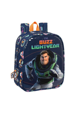 Mokyklinis krepšys Buzz Lightyear Tamsiai mėlyna (22 x 27 x 10 cm)