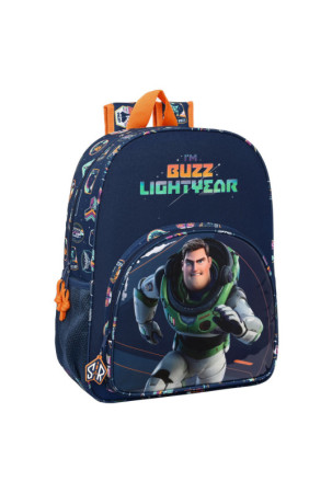 Mokyklinis krepšys Buzz Lightyear Tamsiai mėlyna (33 x 42 x 14 cm)