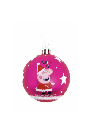 Eglutės rutuliukas Peppa Pig Cosy corner Fuksija 10 vnt. Plastmasinis (Ø 6 cm)