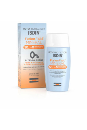 Kremas nuo saulės veidui Isdin Fotoprotector Fusion Fluid Mineral SPF 50+ 50 ml