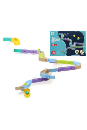 Kronstrukcija Lenktynių trasa Ball Tracks Set 40 Dalys