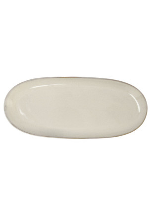 Serviravimo Lėkštė Bidasoa Ikonic Balta Keramikinis 36 x 16 cm (Pack 2x)