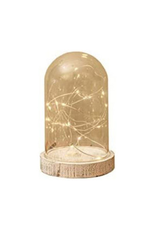 Eglutės rutuliukai EDM Stiklas Šiltai balta