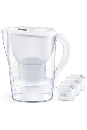 Puodelis-filtras Brita Marella +3 Maxtra Pro PP Balta polipropileno 2,4 L 150 l