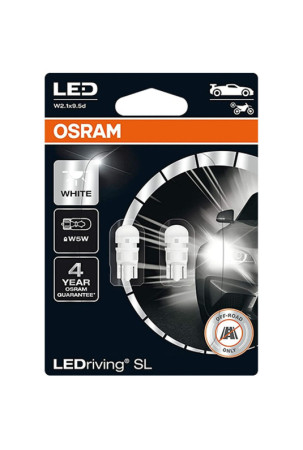 Automobilio lemputė Osram OS2825DWP-02B 0,8 W 6000K W5W